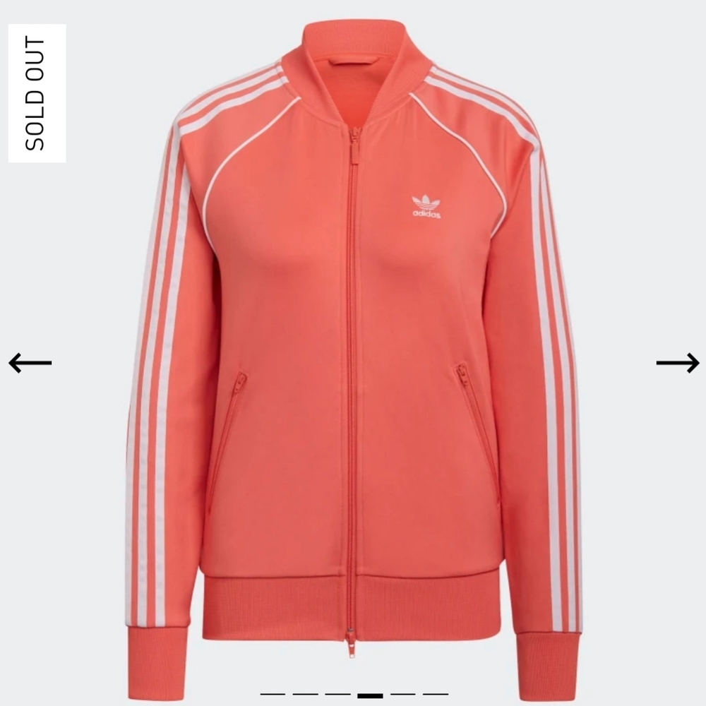 ADIDAS PRIMEBLUE SST TRACK JACKET Semi Turbo Medium  NWOT